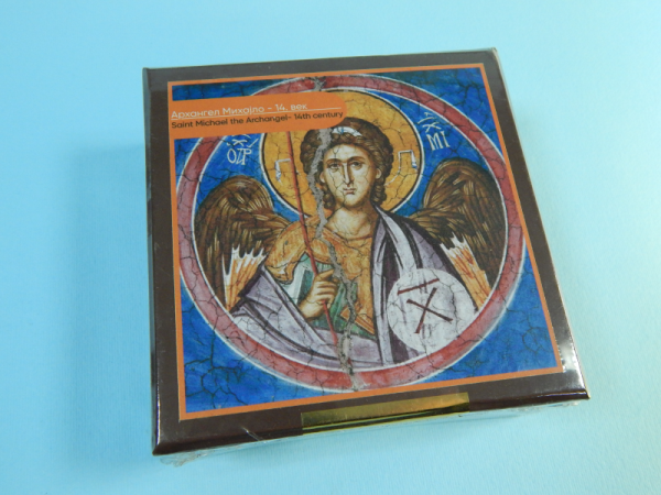 PUZZLE drvene, freska Sveti Arhagel Mihajlo, 70 delova