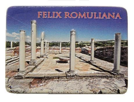 Suvenir MAGNET, keramika, reljef, foto print, Felix Romuliana