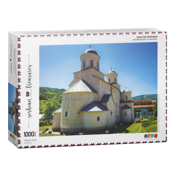 Suvenir PUZZLE, 1000, manastir Mileševa