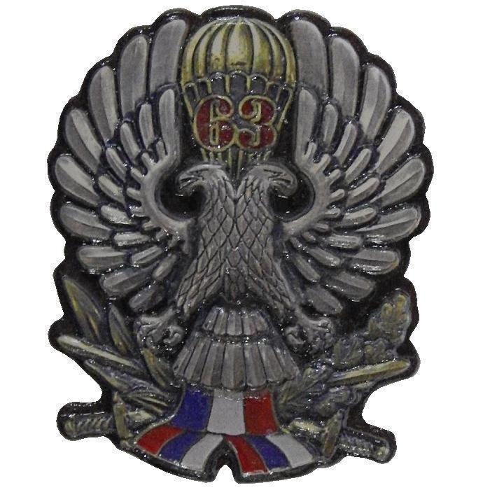Suvenir MAGNET, keramika, reljef, foto print, 63. padobranska brigada