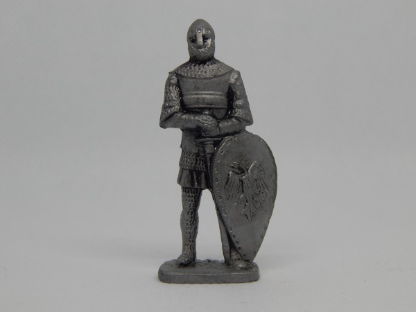 Suvenir FIGURA, metal, 60 mm, srpski vitez XIII vek