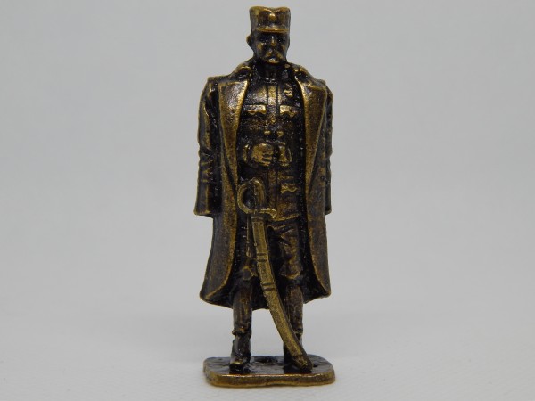 Suvenir FIGURA, metal, 58 mm, Veliki rat, vojvoda Živojin Mišić