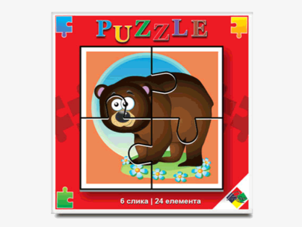 Puzzle 6/24 DIVLJE ŽIVOTINJE