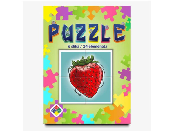 Puzzle 6/24 VOĆE - Jagoda