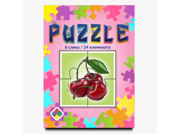 Puzzle 6/24 VOĆE - Višnja